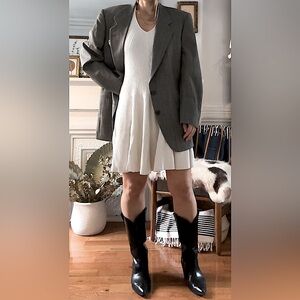 CLUB MONACO Rib Sweater Knit Dress XS